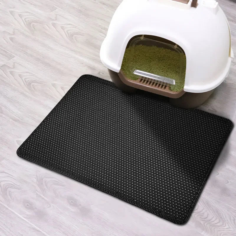 Alfombrilla Impermeable para Arenero de Gatos