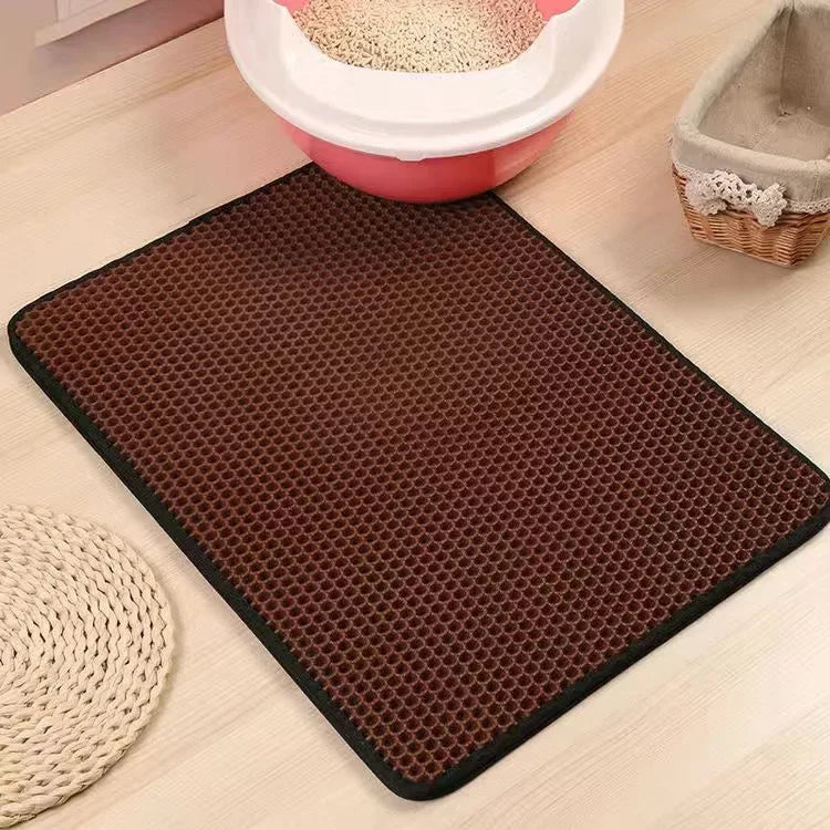 Alfombrilla Impermeable para Arenero de Gatos