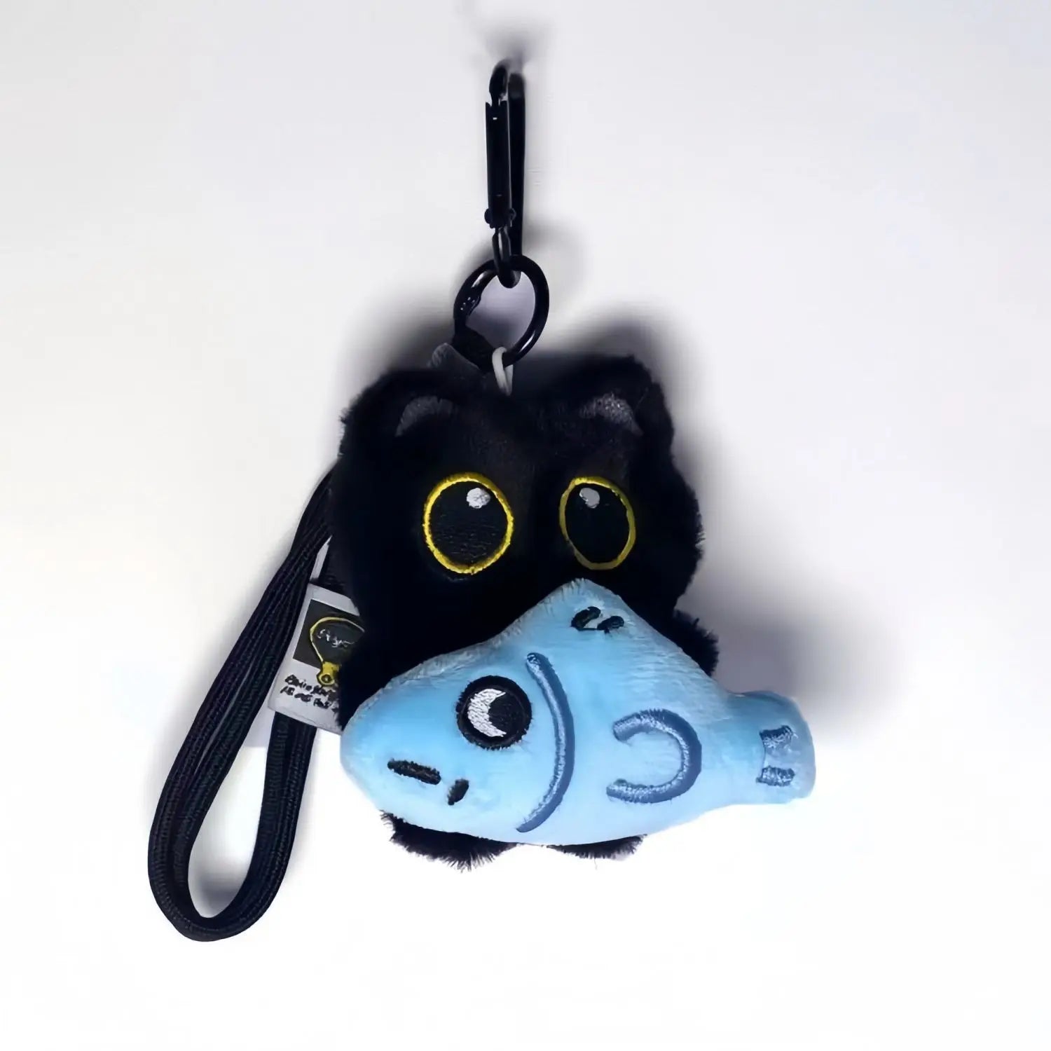 Llavero de Peluche Gato Negro