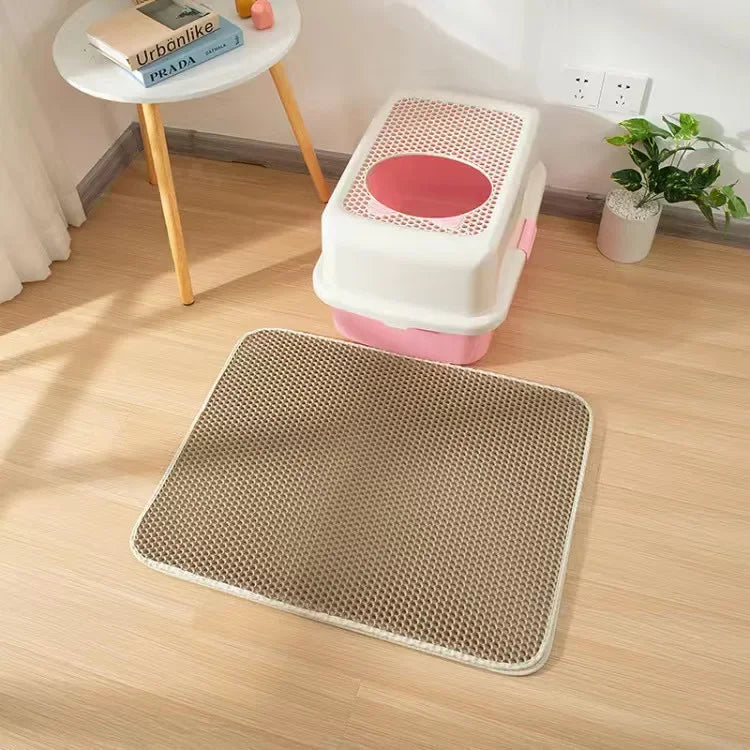 Alfombrilla Impermeable para Arenero de Gatos