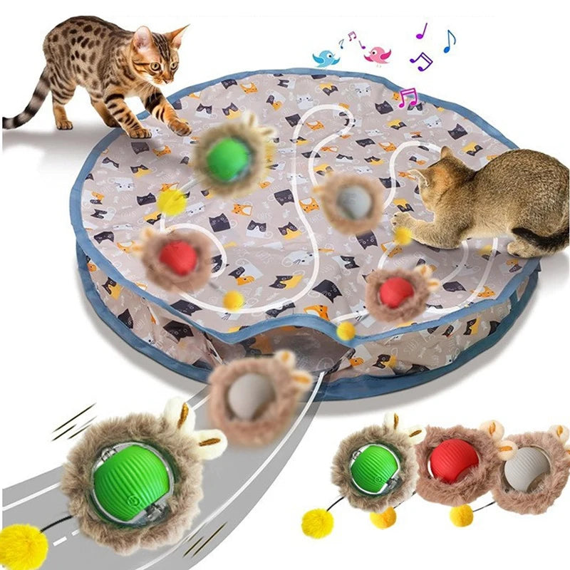 Pelota Interactiva Inteligente para Gatos