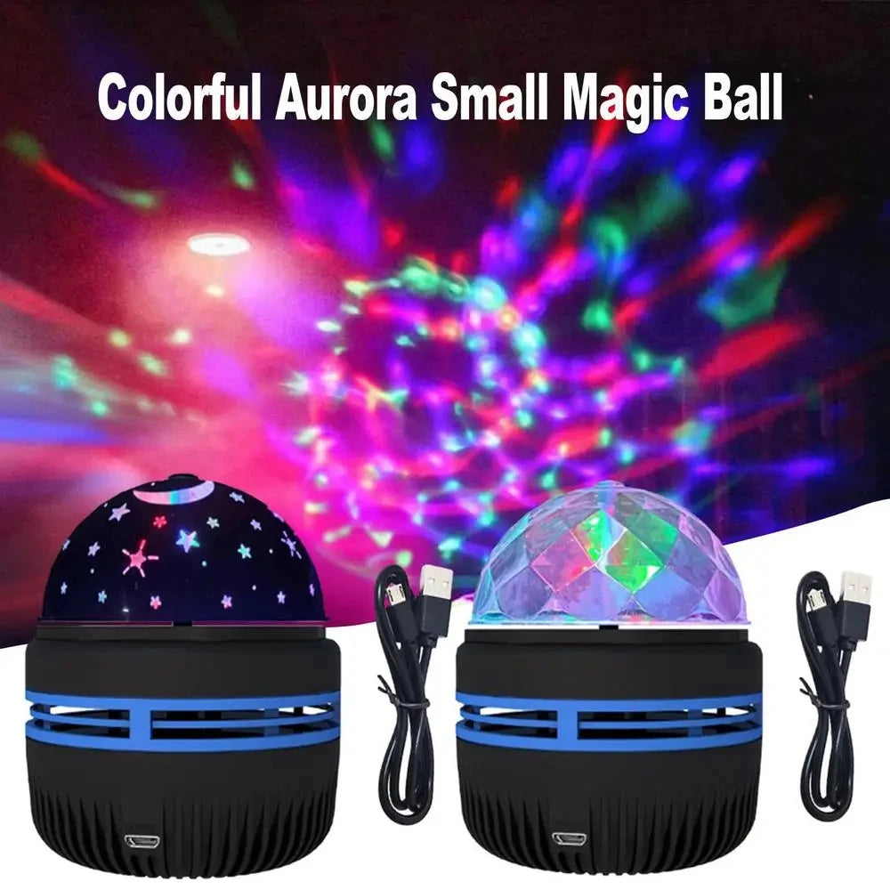 Bola de Luz LED Giratoria Cielo Estrellado