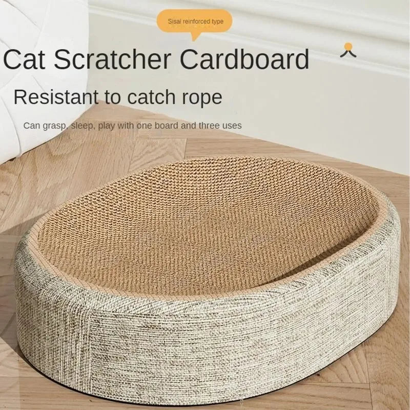 Rascador de Cartón para Gatos 2 en 1