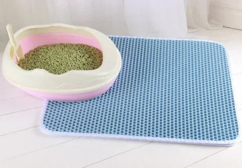 Alfombrilla Impermeable para Arenero de Gatos